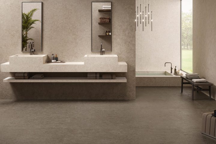 Natuursteenlook tegels