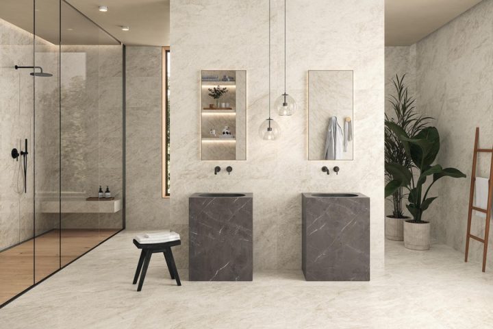 Natuursteenlook tegels